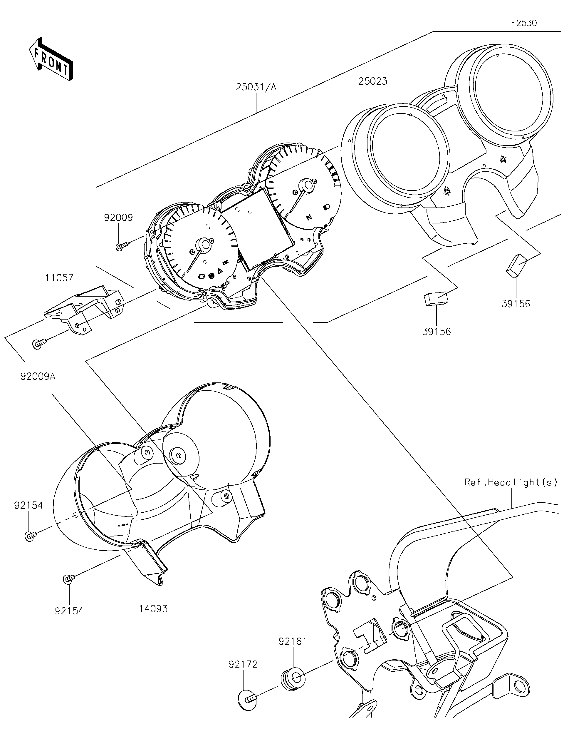 2025 Kawasaki Motorcycles Parts-Finder Diagrams | Cities