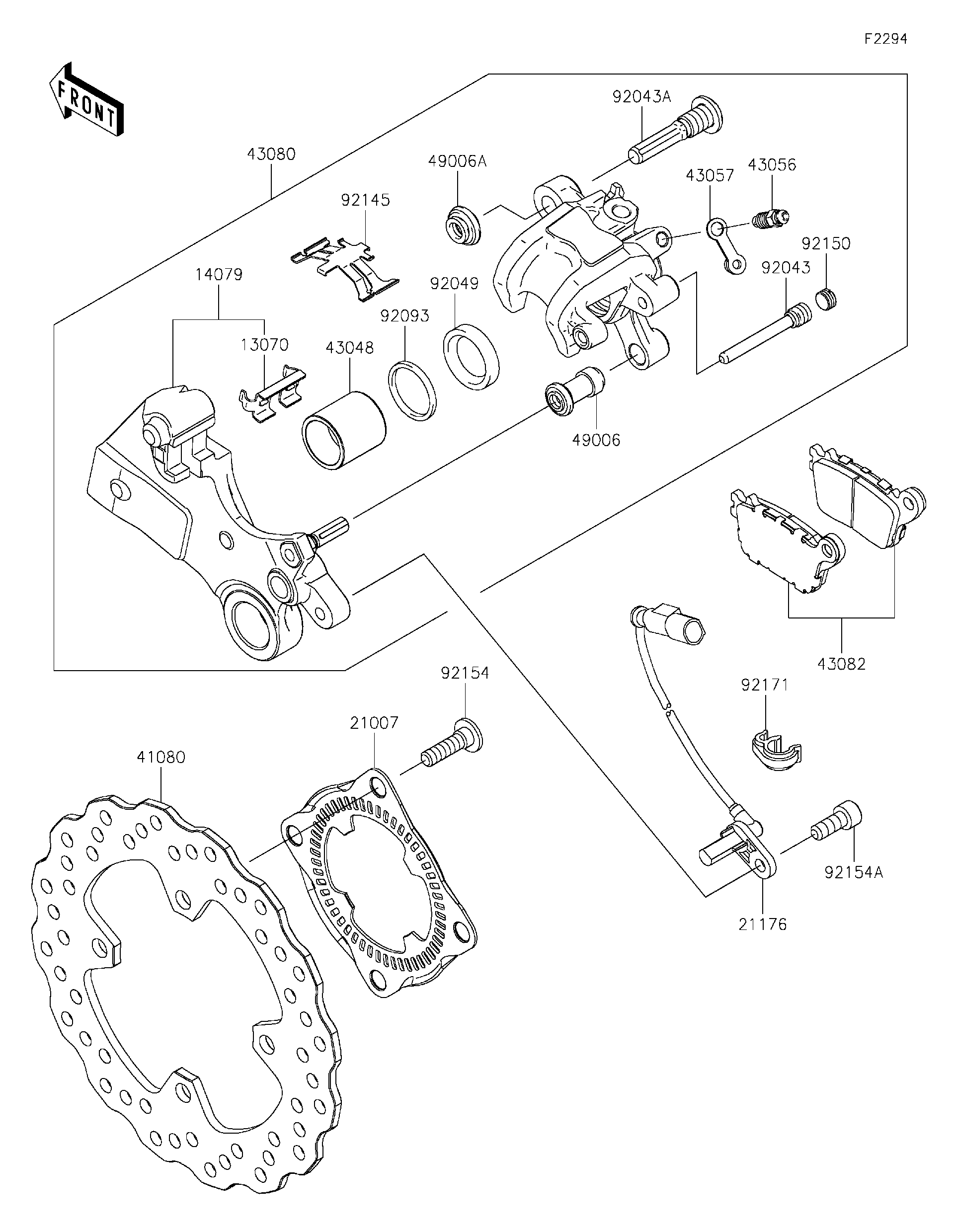 2022 Kawasaki Motorcycles Parts-Finder Diagrams | Montana Honda