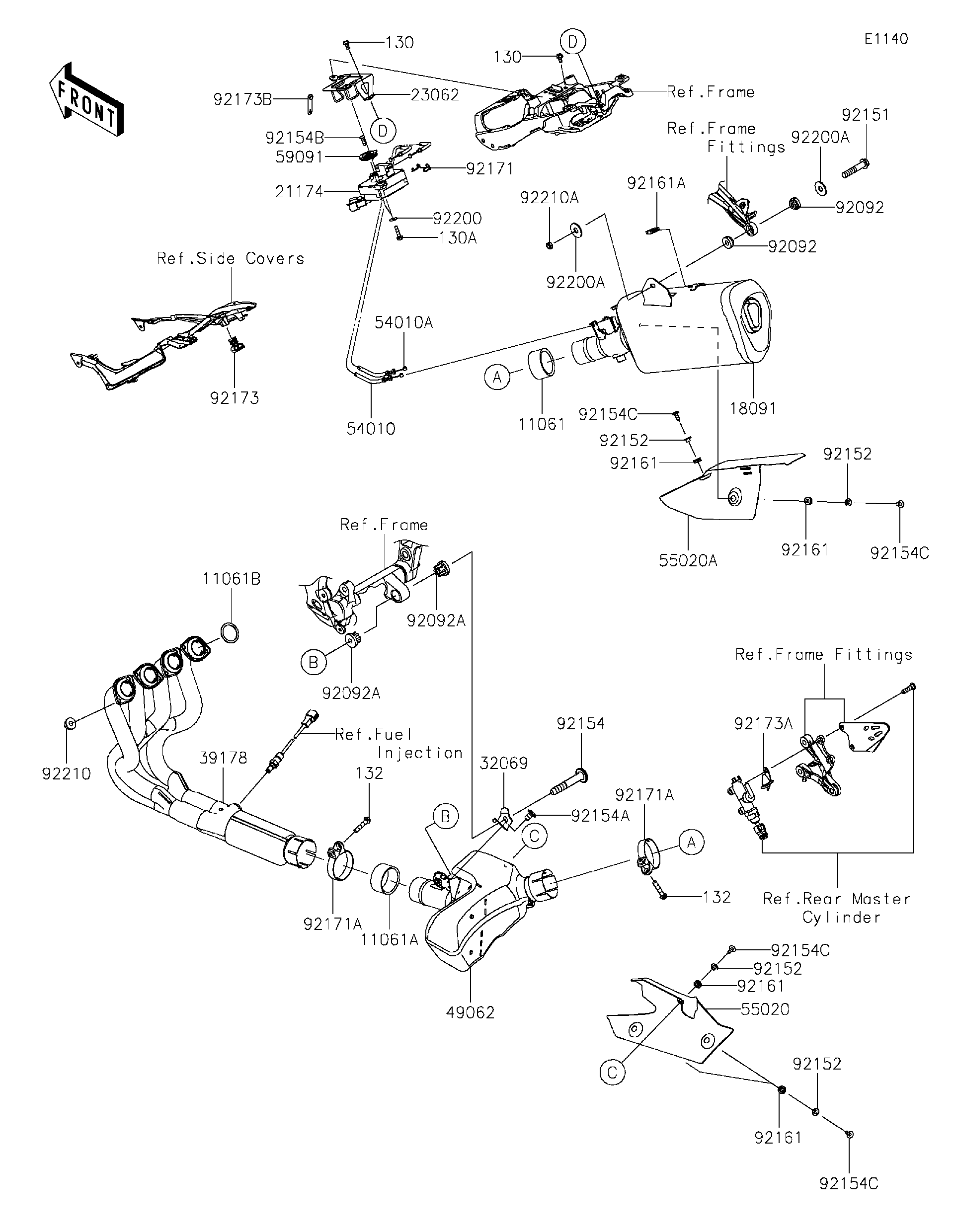 2023 Kawasaki Parts-Finder Diagrams | Texas Tractor Country