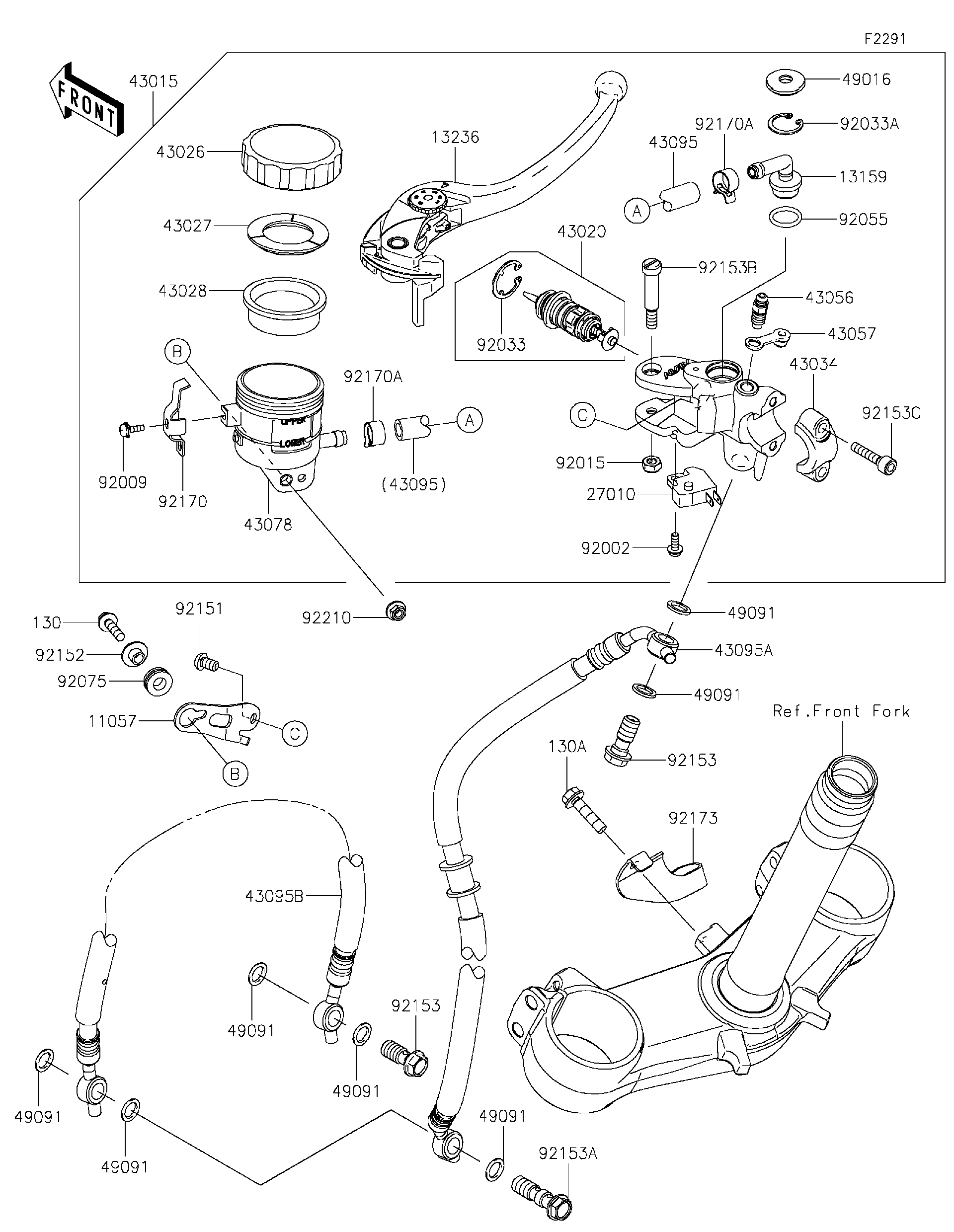 2023 Kawasaki Motorcycles Parts-Finder Diagrams | RSC Power Sports