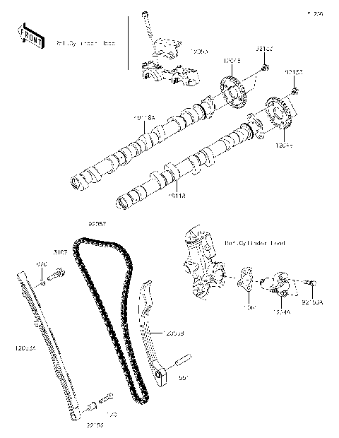 Camshaft(s)/Tensioner