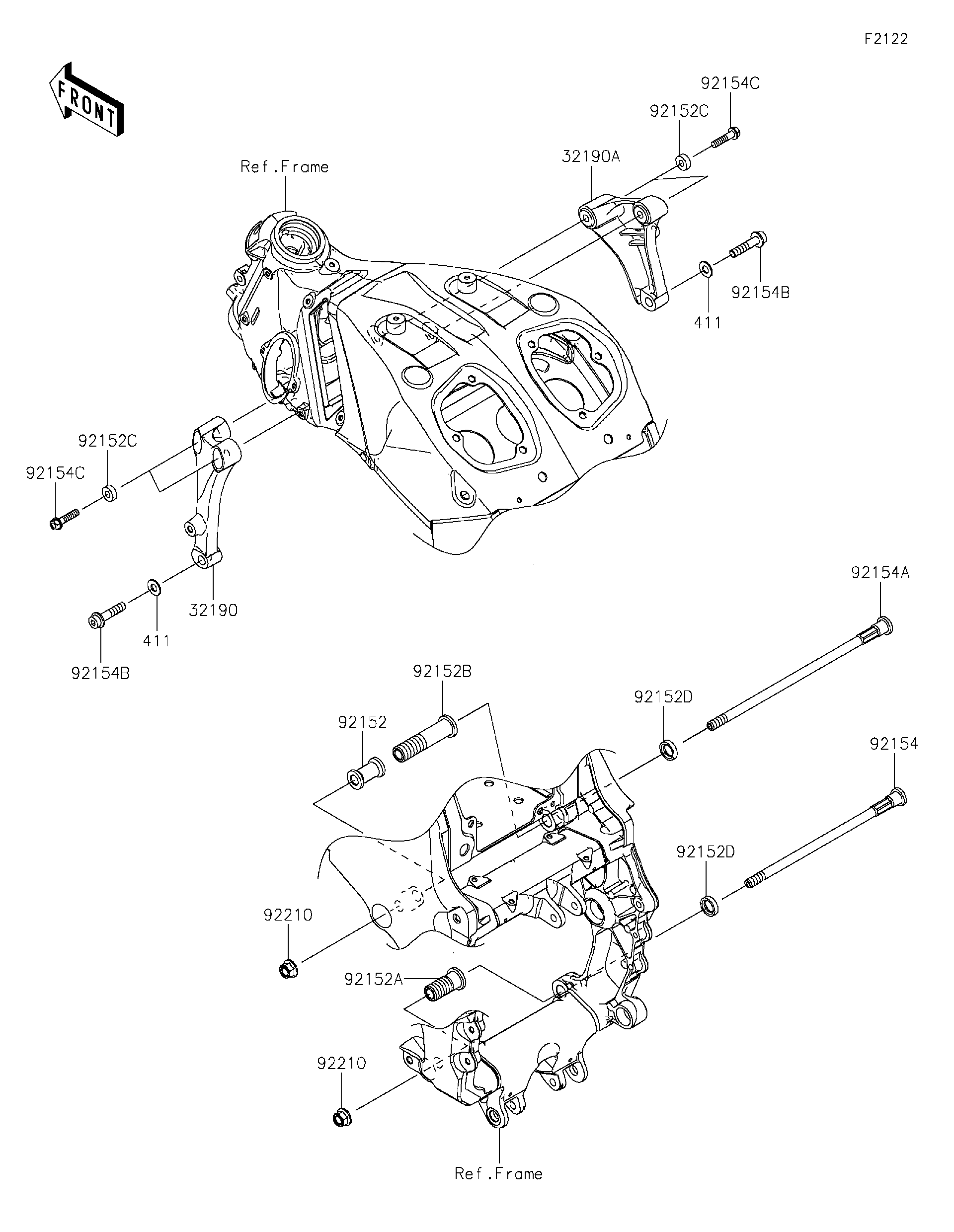 2025 Kawasaki Motorcycles Parts-Finder Diagrams | Mt. Holly