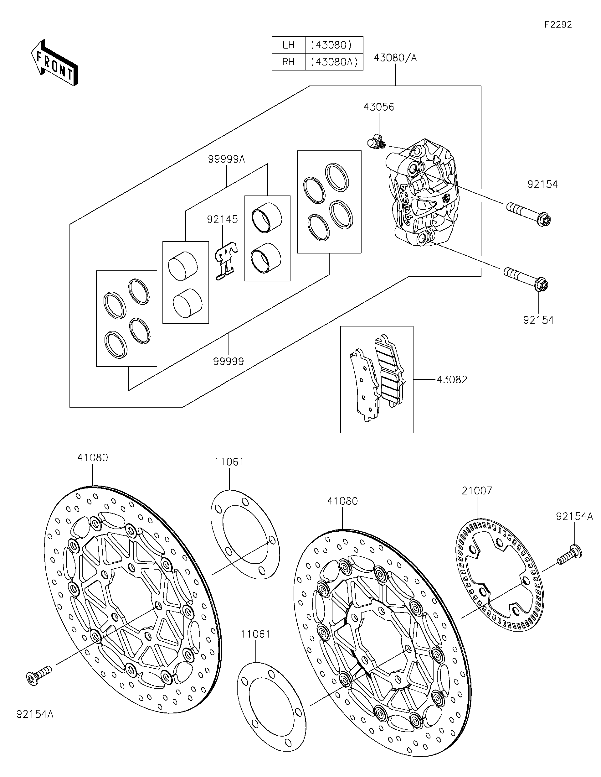 rnページ 2022 Kawasaki Motorcycles Parts-Finder Diagrams | Rocky
