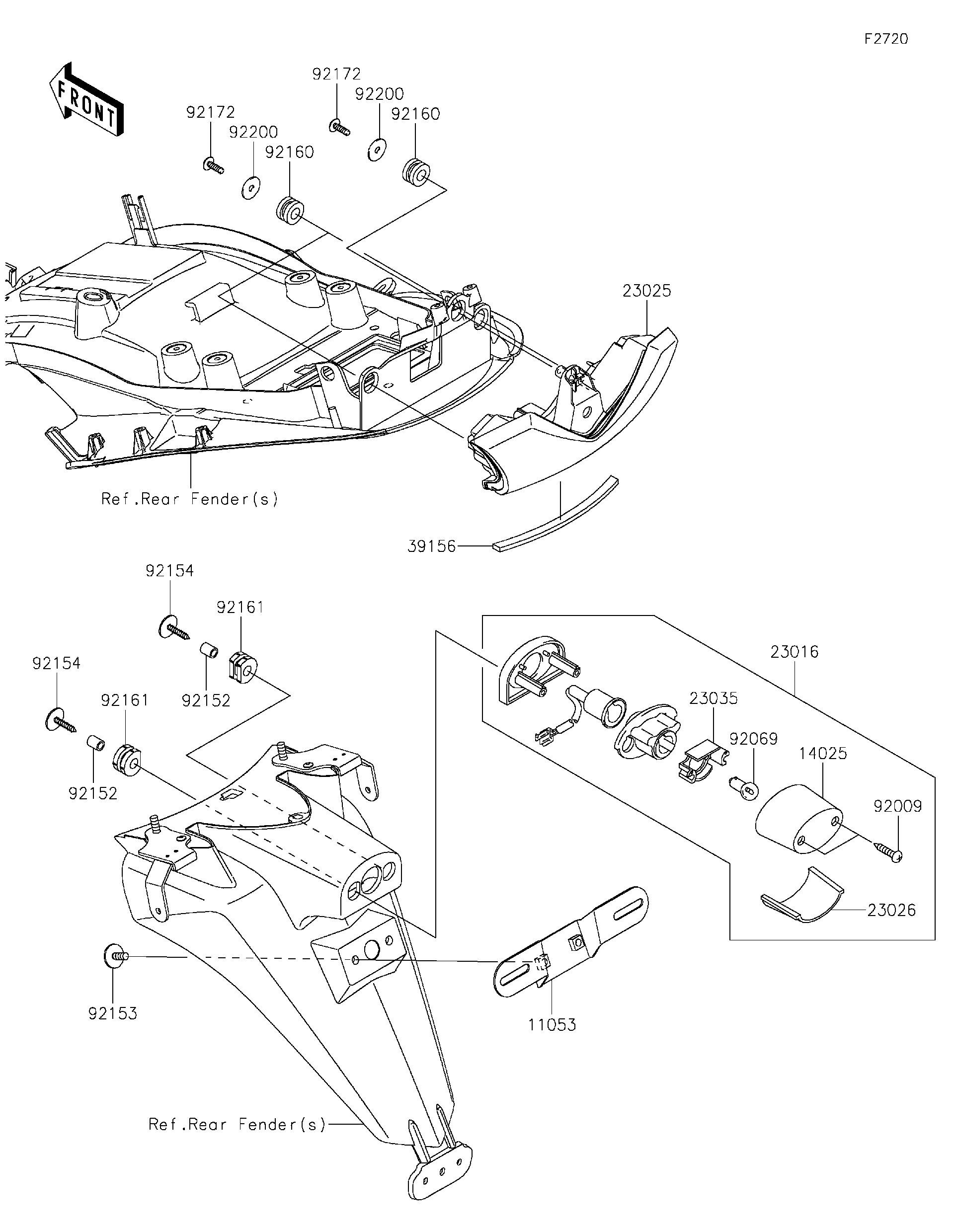 2022 Kawasaki Motorcycles Parts & Accessories | Hicklin Power
