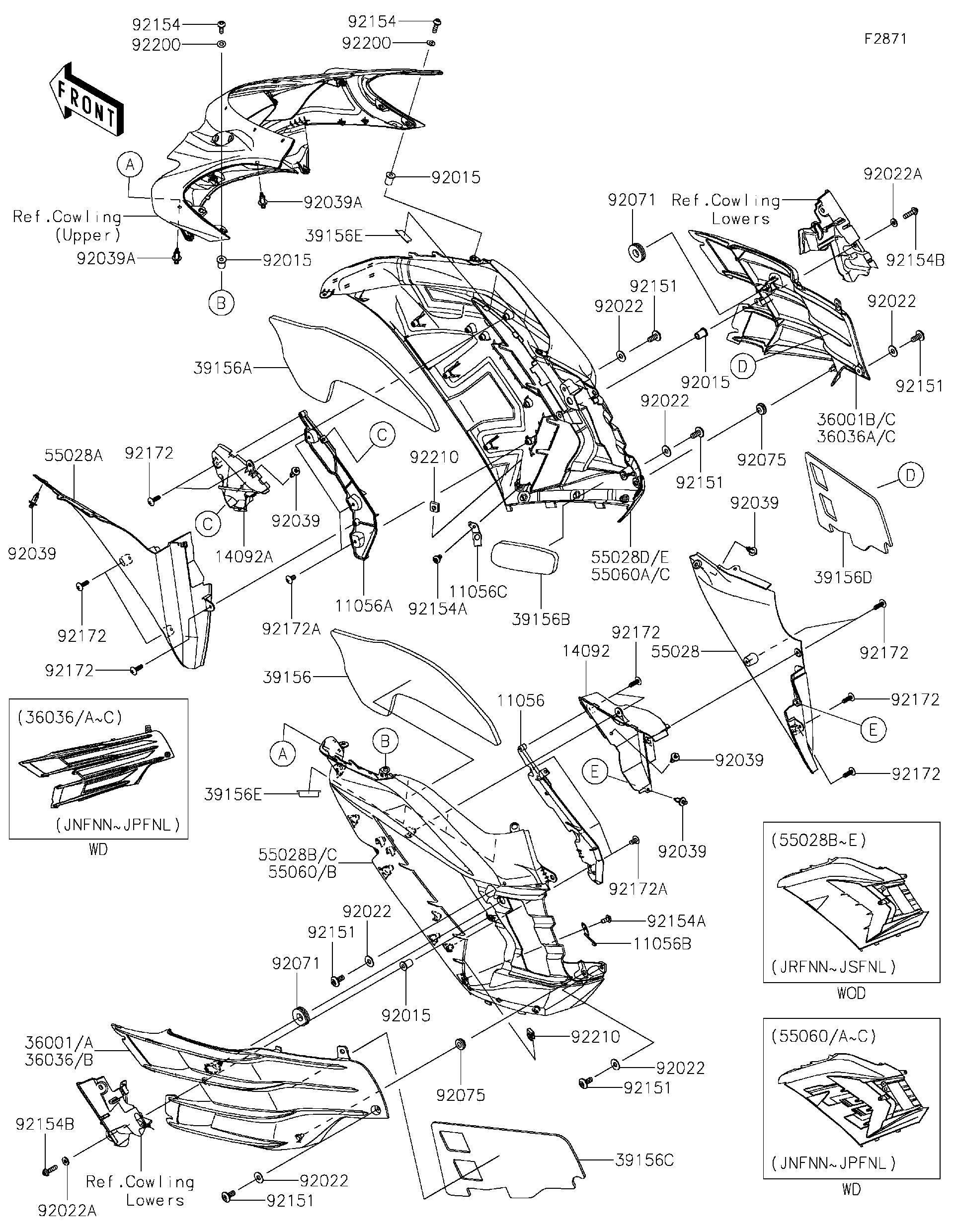 2023 Kawasaki Parts-Finder Diagrams | Texas Tractor Country