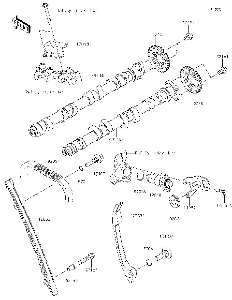 Camshaft(s)/Tensioner