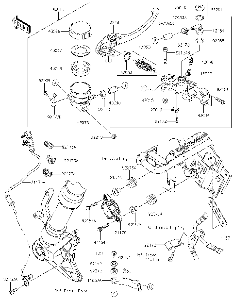 Front Master Cylinder