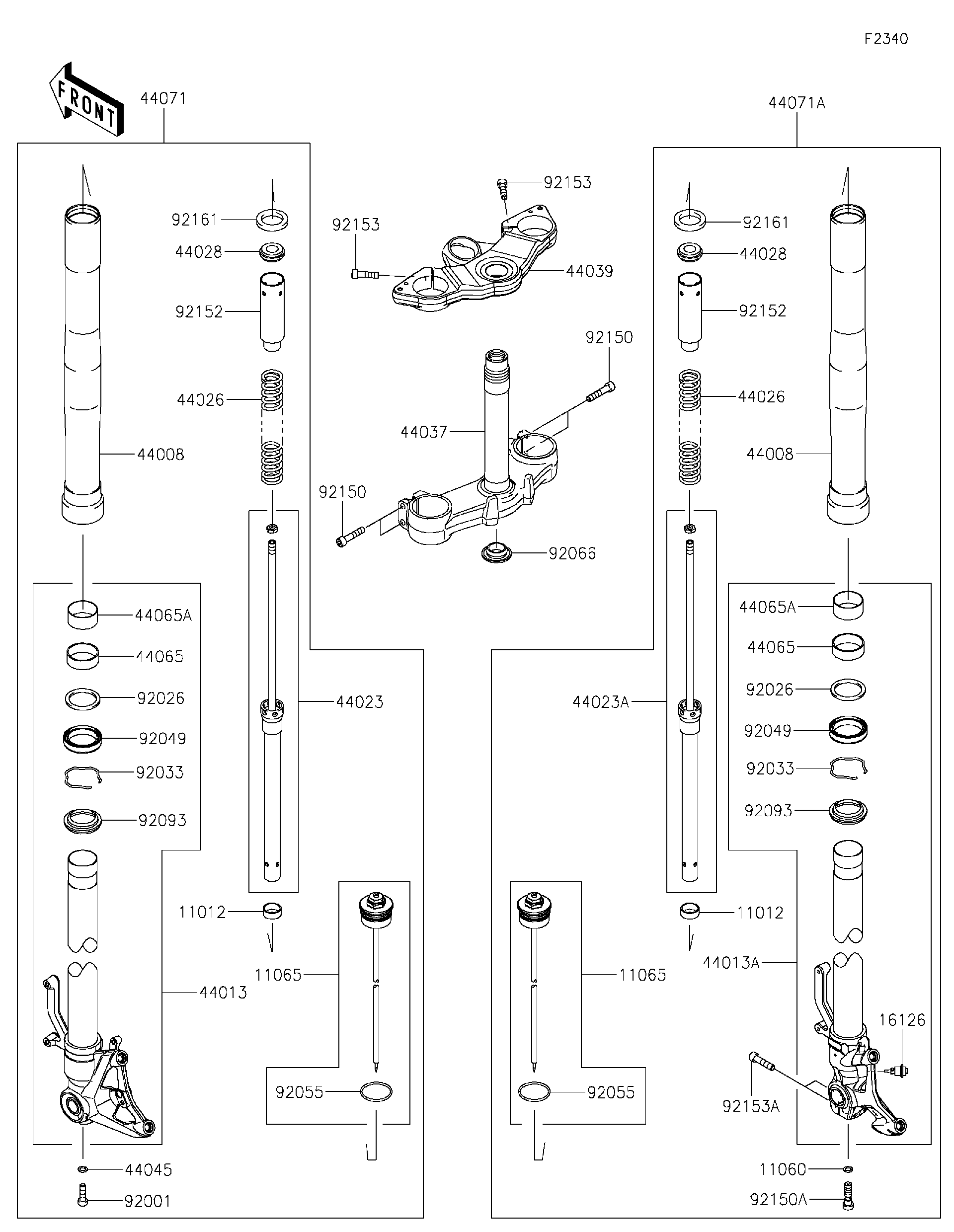 2022 Kawasaki Motorcycles Parts-Finder Diagrams | Rocky
