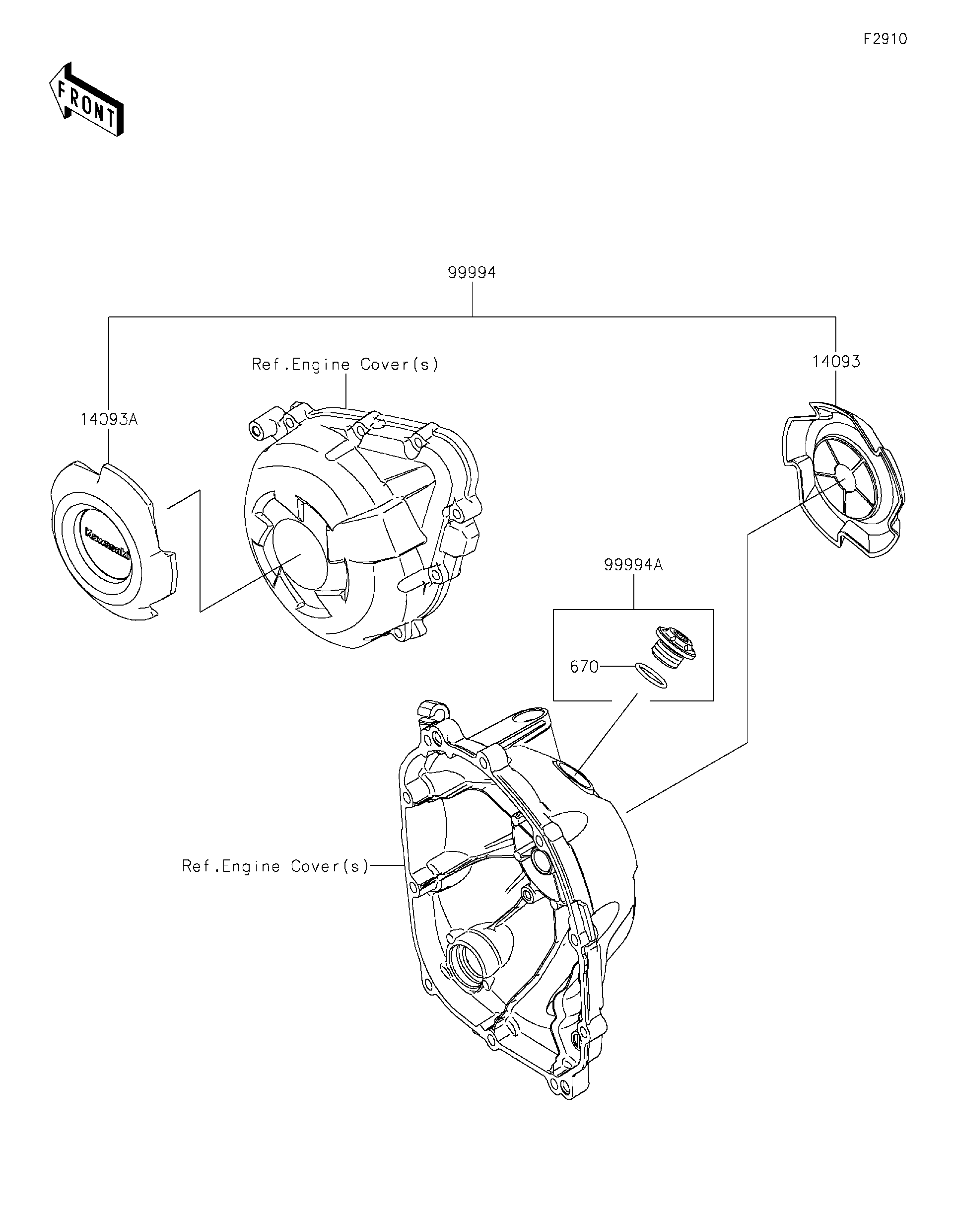 2024 Kawasaki NINJA® 1000SX ABS (ZX1002KRFAL) Accessory(ENG