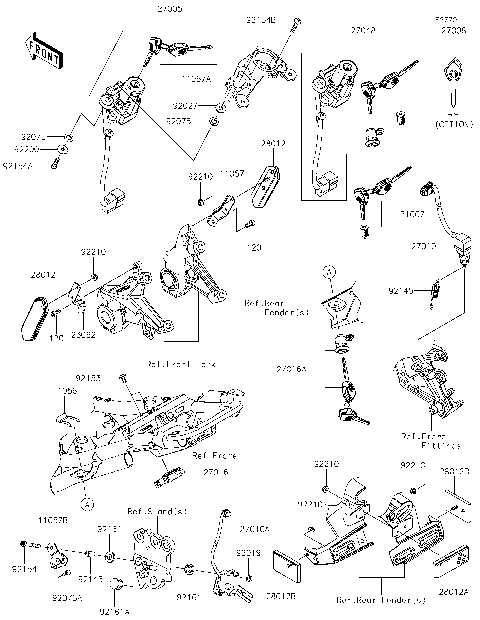 Ignition Switch/Locks/Reflectors