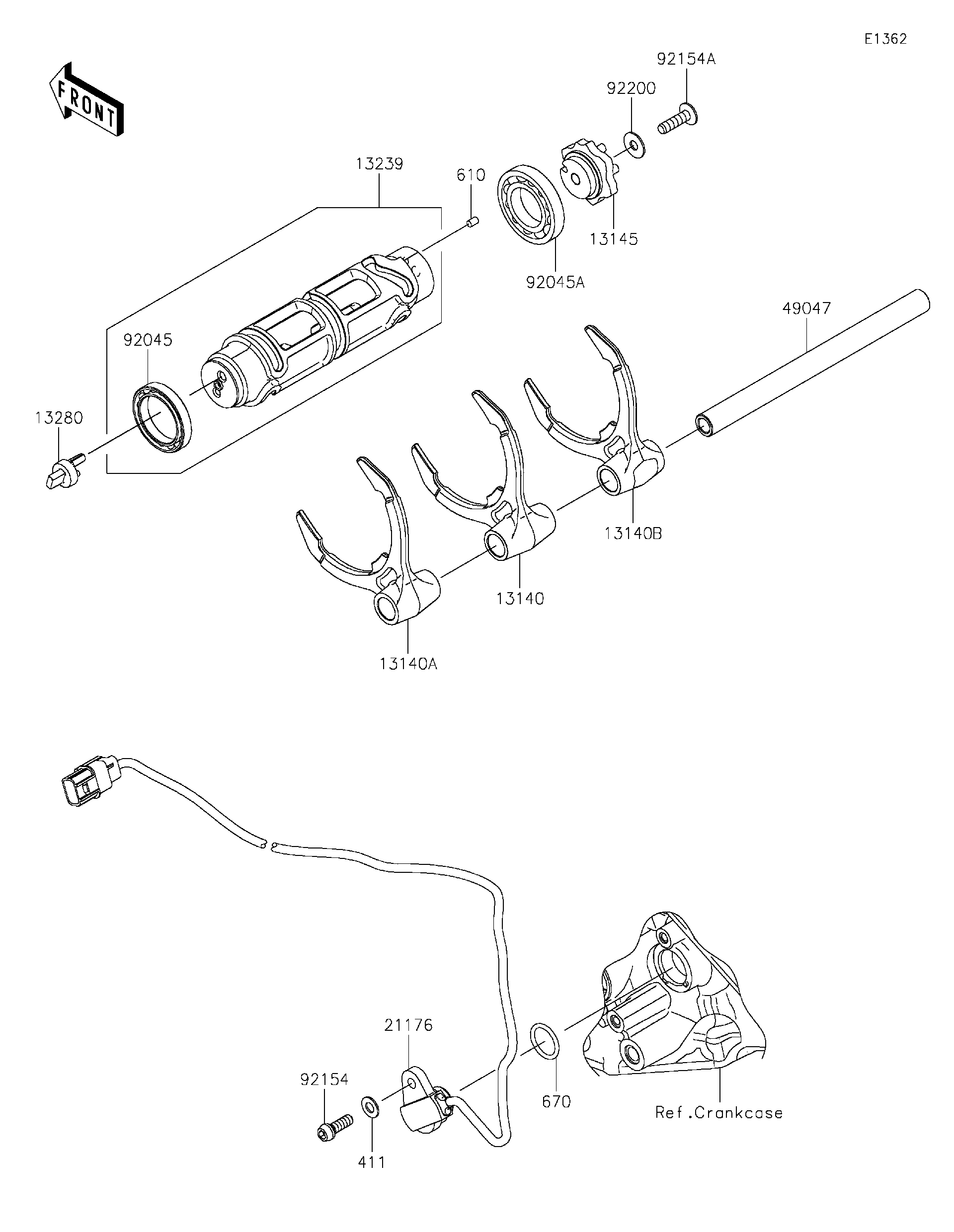 2023 Kawasaki Motorcycles Parts-Finder Diagrams | RJ Powersports