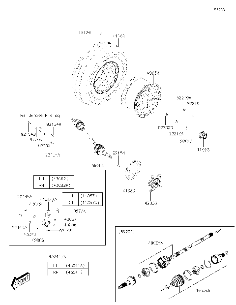Front Hubs/Brakes