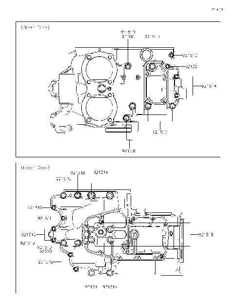 Crankcase Bolt Pattern