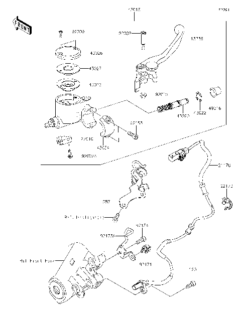 Front Master Cylinder