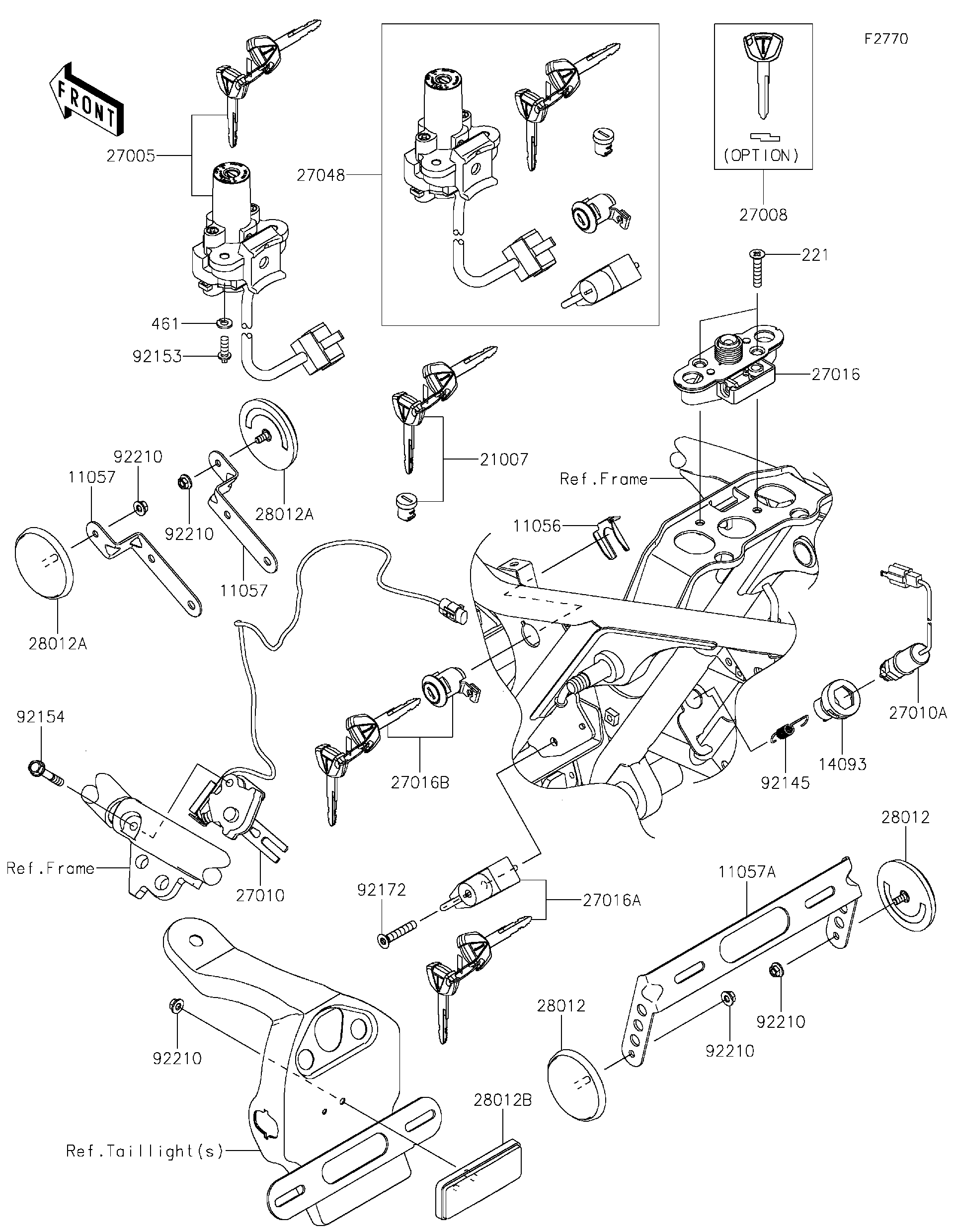 2024 Kawasaki Motorcycles Parts Viewer | SRS Motorsports