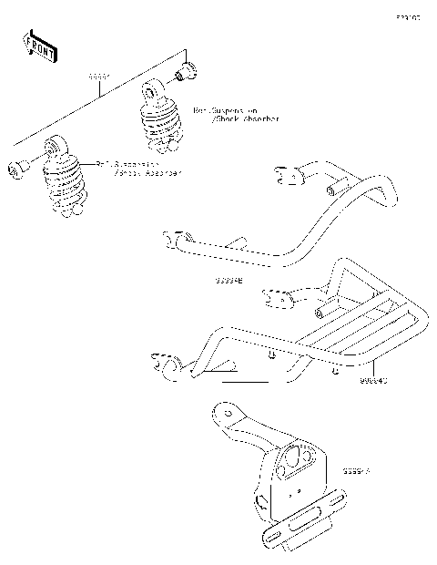 Accessory(RR Carrier and Grab Rail etc)