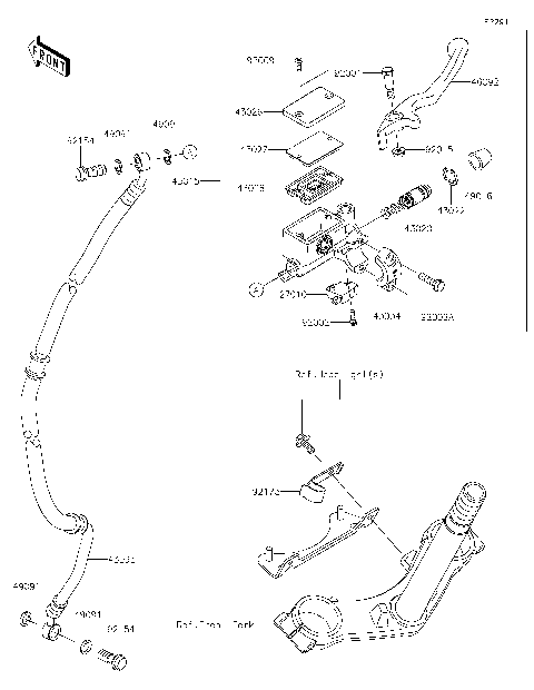 Front Master Cylinder