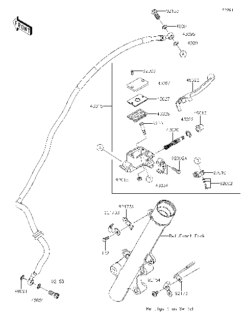 Front Master Cylinder