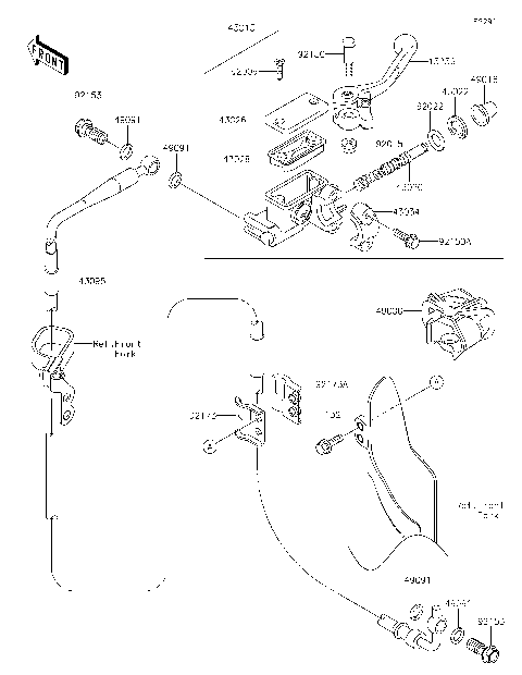 Front Master Cylinder