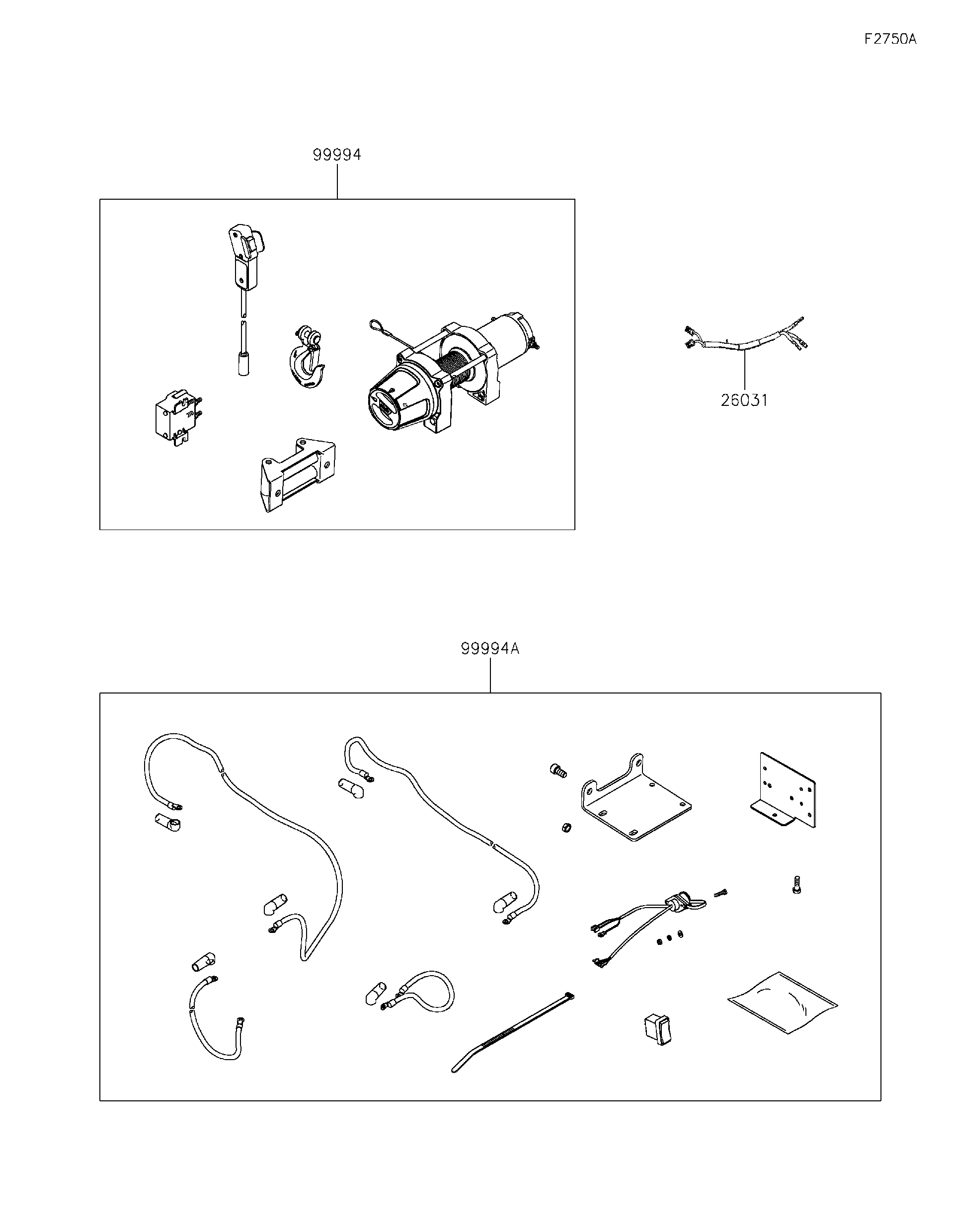 2024 Kawasaki Utility Vehicles Parts-Finder Diagrams | RJ