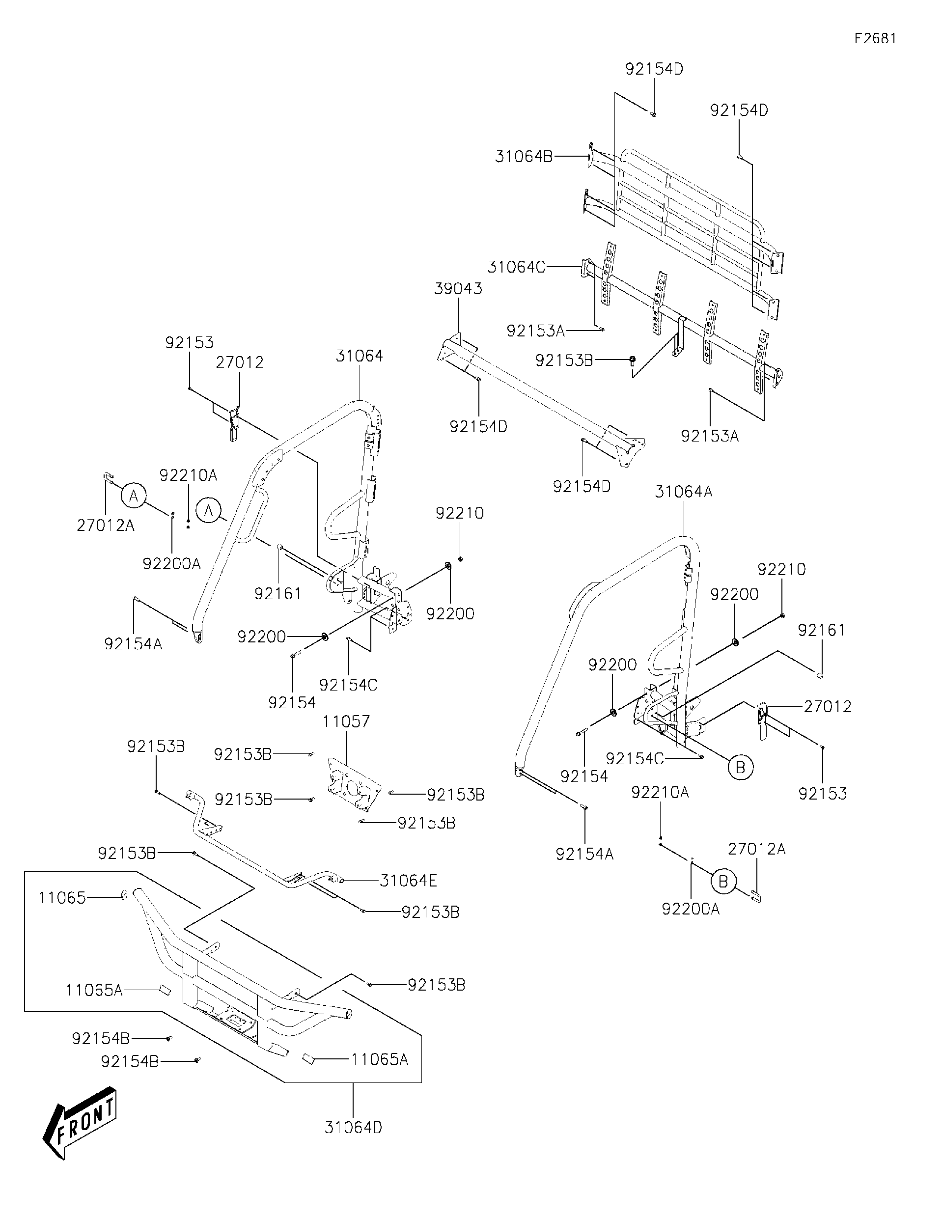 SAページ Kawasaki genuine used parts : Genuine Ram Air Duct Air