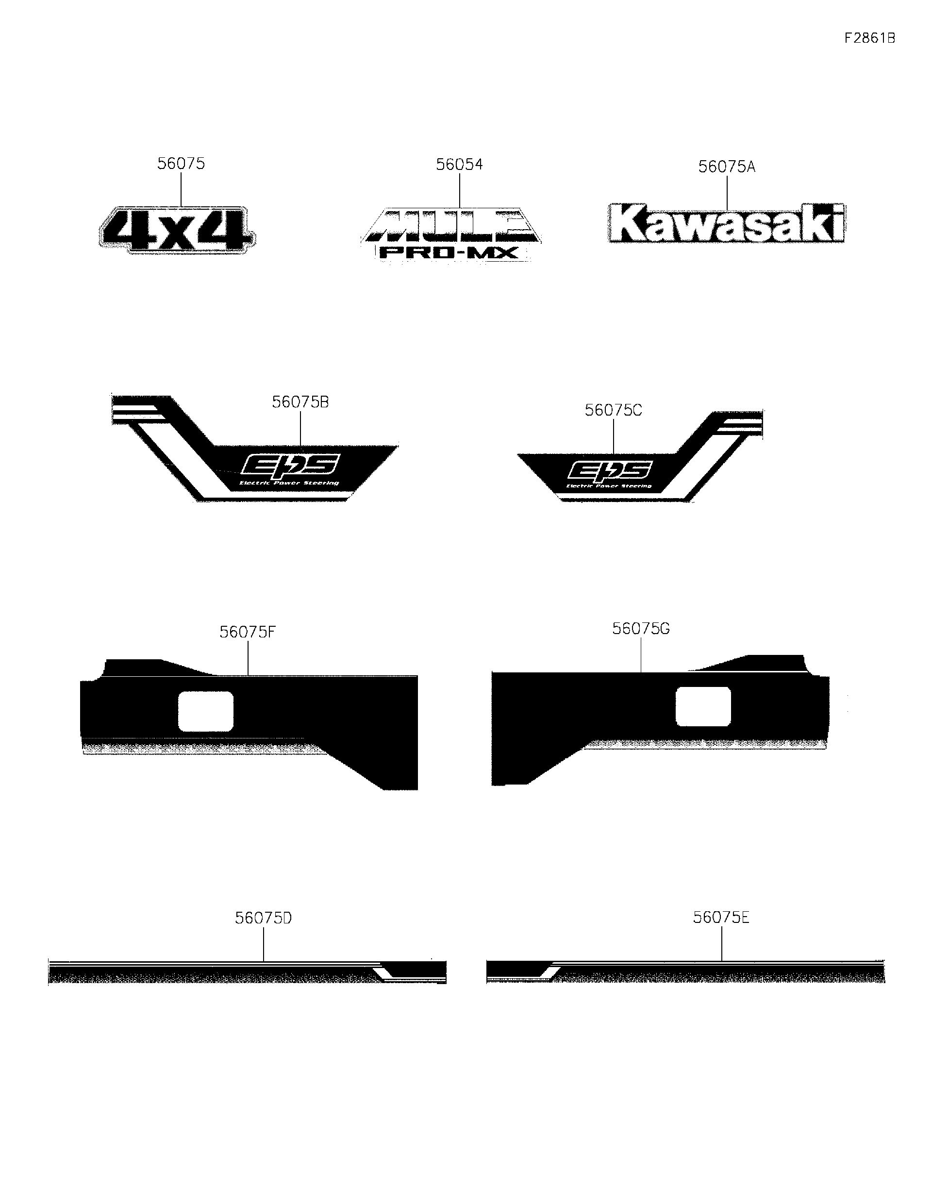 2023 Kawasaki Utility Vehicles Parts-Finder Diagrams