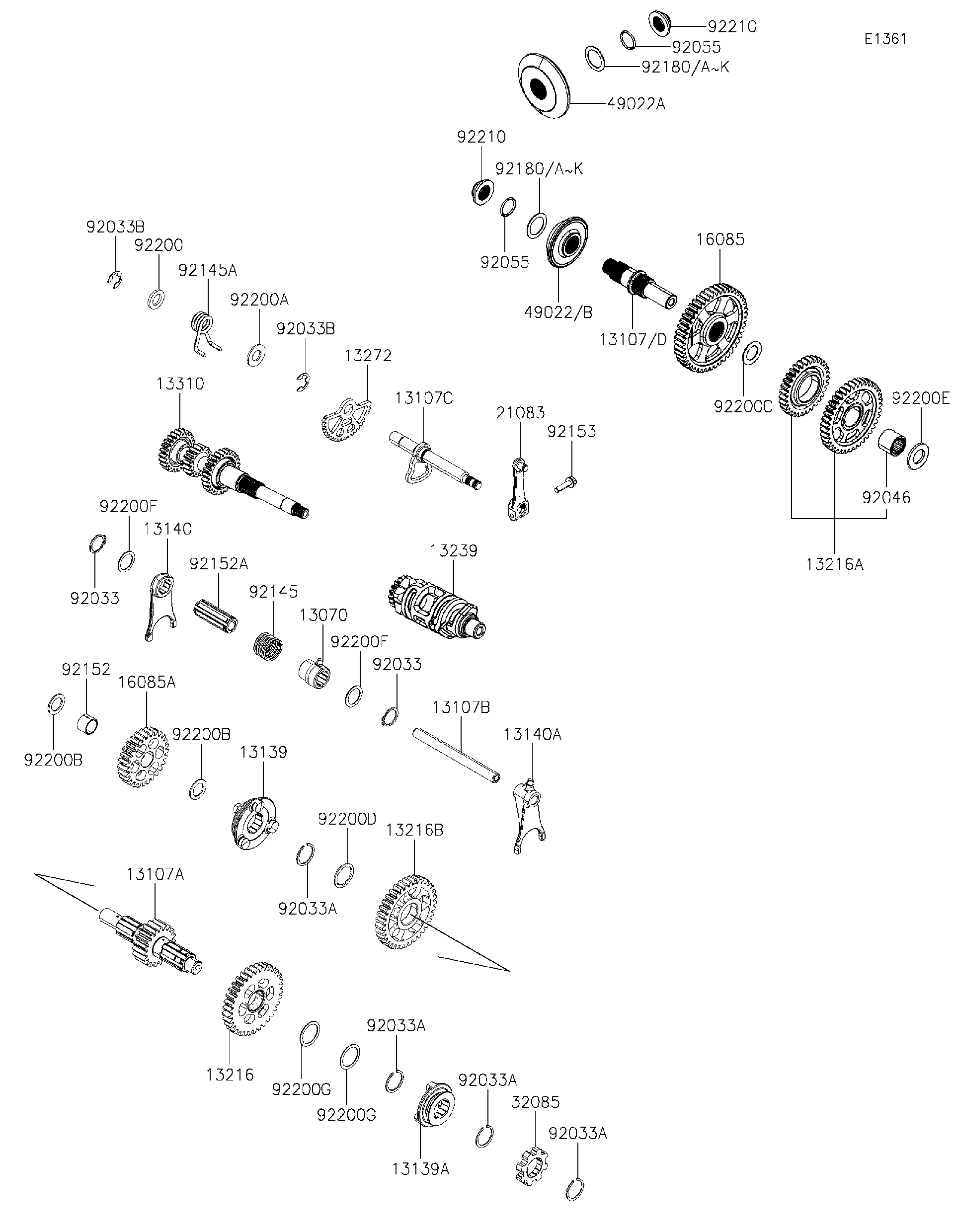 2023 Kawasaki Utility Vehicles Parts-Finder Diagrams | Cities Edge