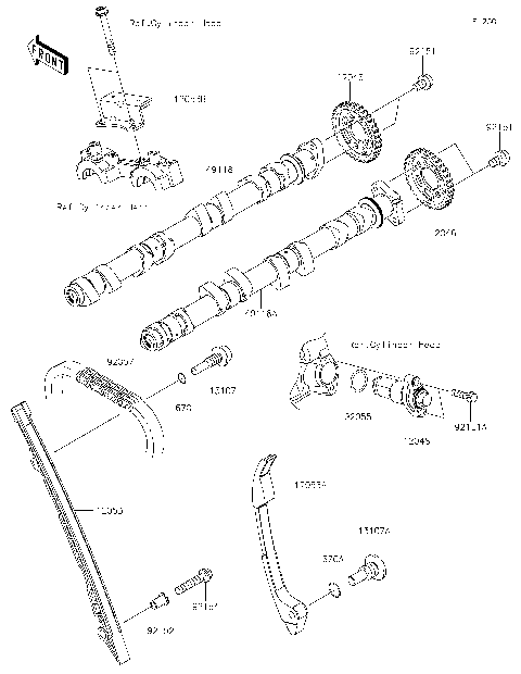 Camshaft(s)/Tensioner