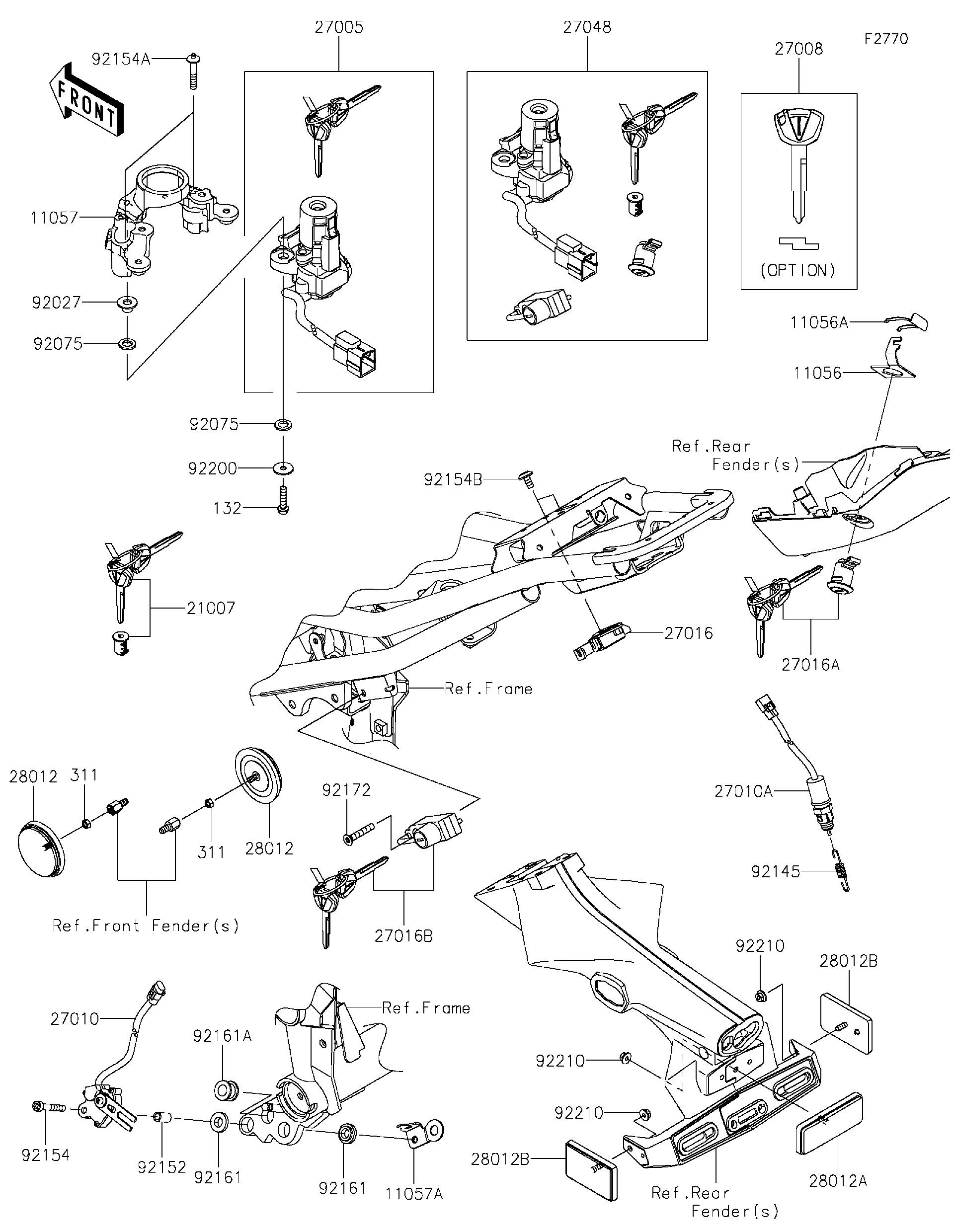 2022 Kawasaki Motorcycles Parts-Finder Diagrams | Hankster's