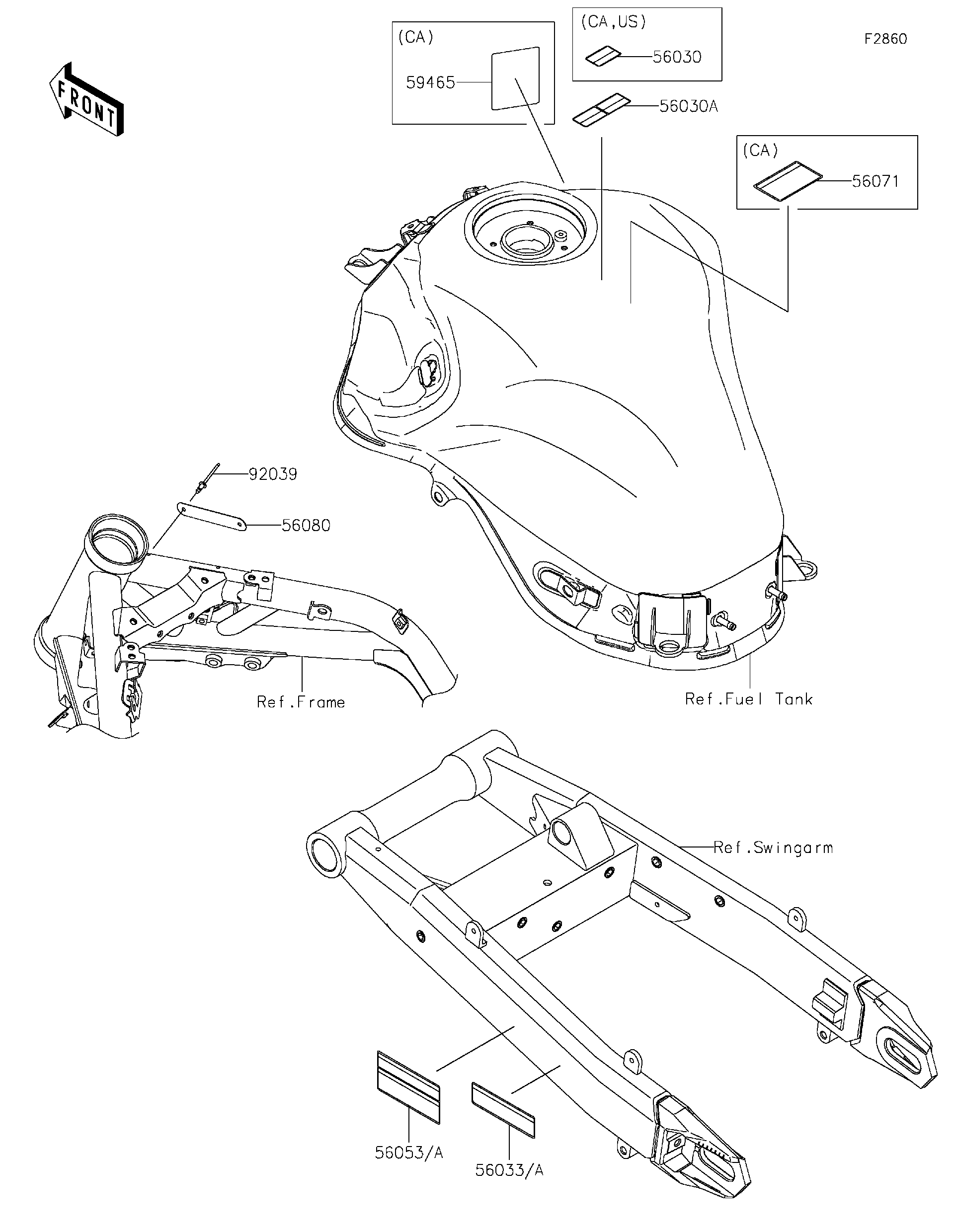 2022 Kawasaki Motorcycles Parts-Finder Diagrams | Hankster's