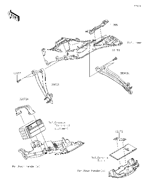 Frame Fittings(Rear)