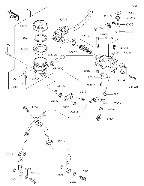 Front Master Cylinder