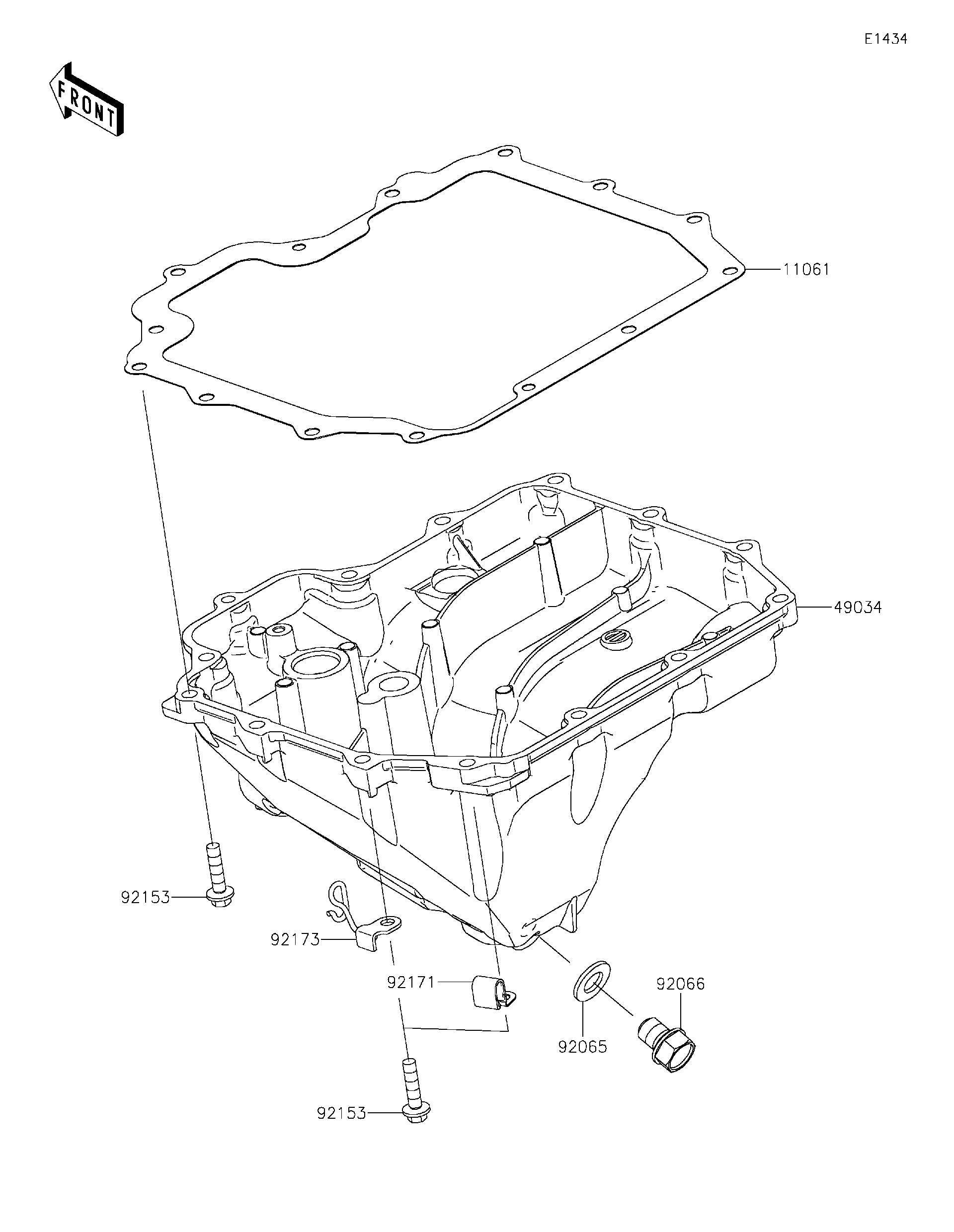 2022 Kawasaki Motorcycles Parts-Finder Diagrams | Brushy