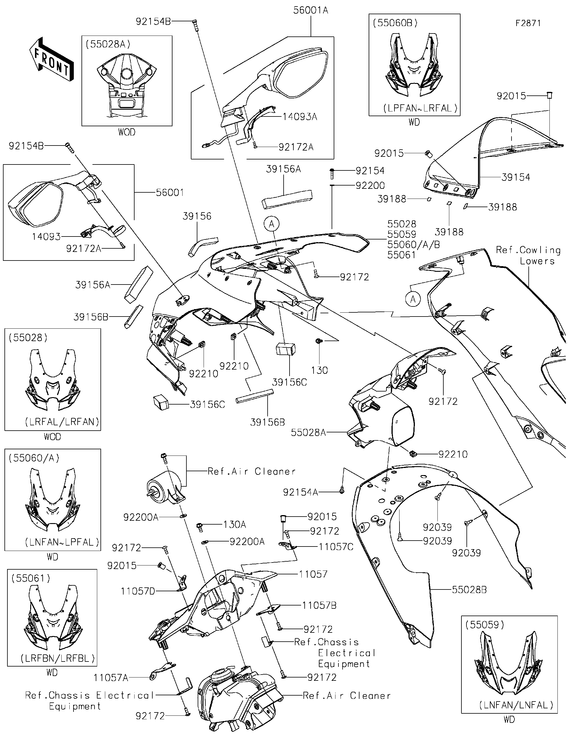 りんりんページ Parts Finder 2022 Kawasaki Motorcycles | Big Boyz Toys