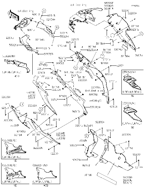 Cowling Lowers(LRFAN-LRFBL)