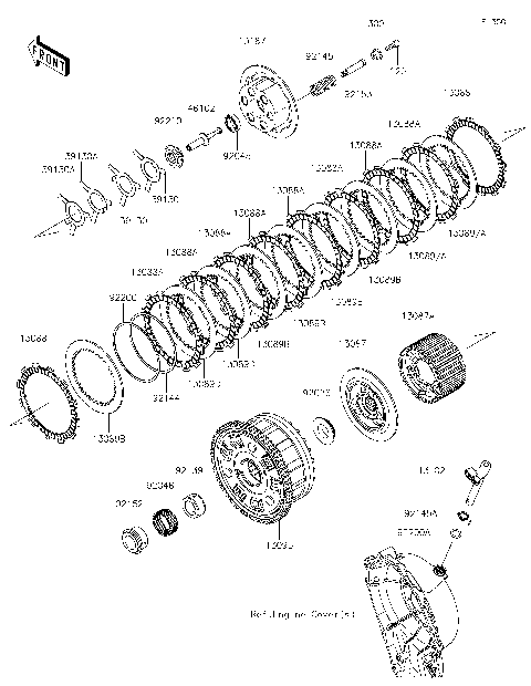 てん ページ 2023 Kawasaki Ninja® ZX-10R (ZX1002MPFAL) Motorcycles Parts