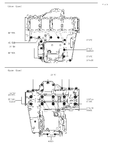 Crankcase Bolt Pattern