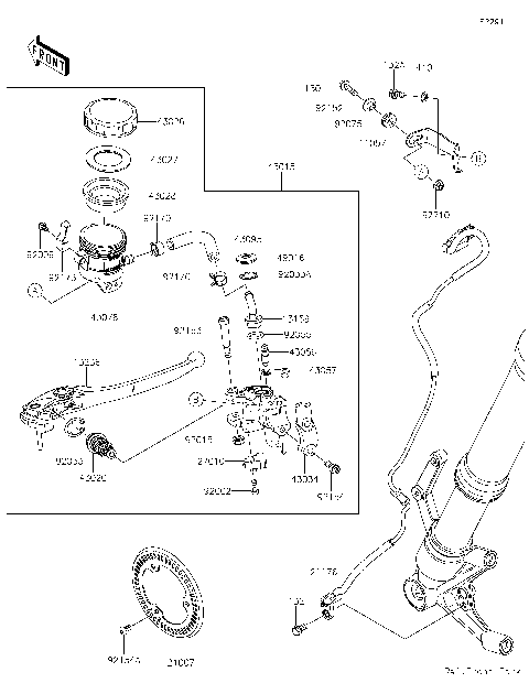 Front Master Cylinder