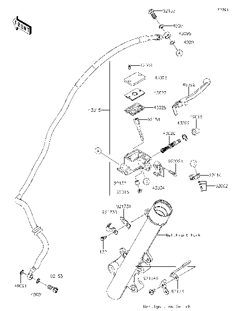 Front Master Cylinder