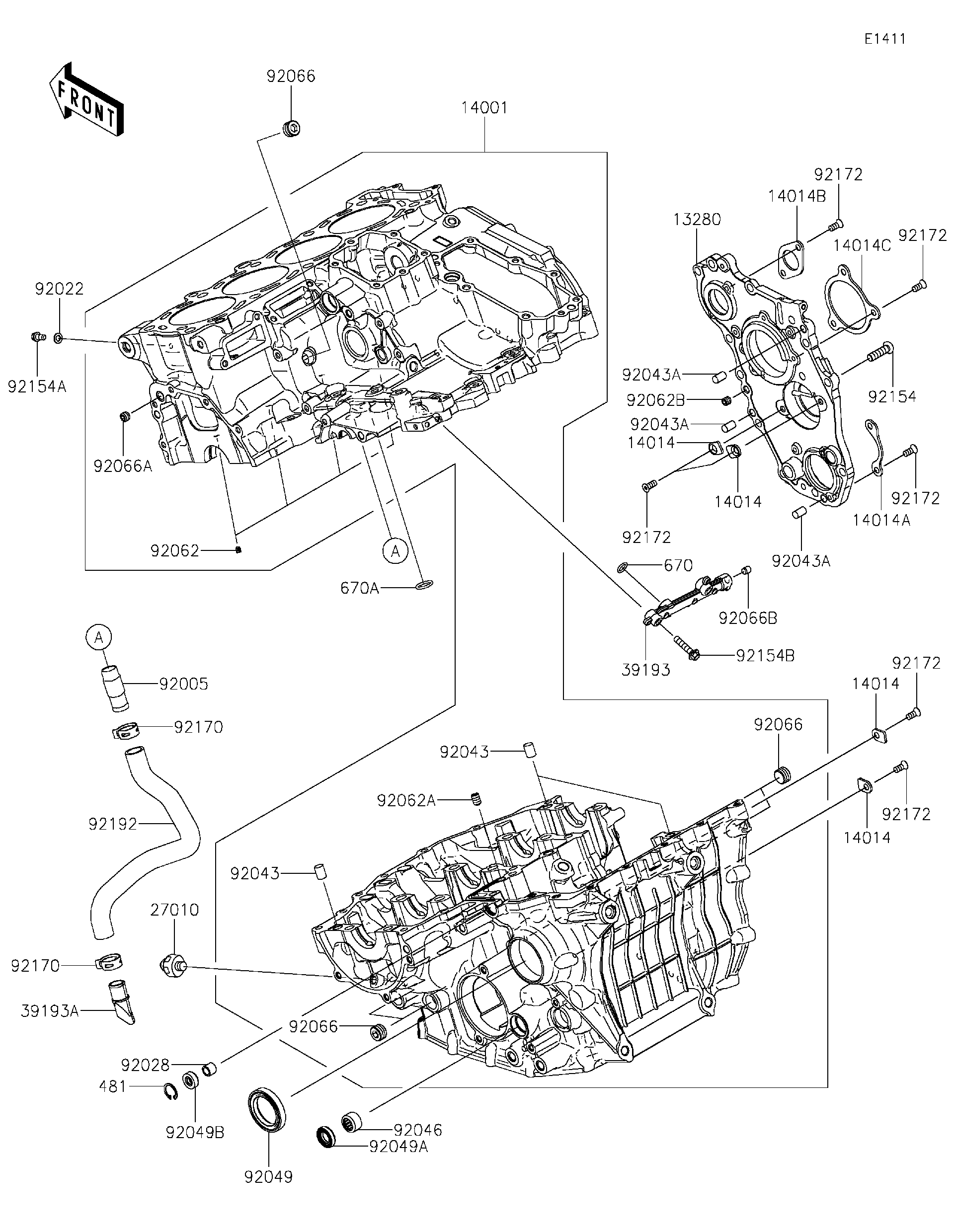 みページ 2023 Kawasaki Parts-Finder Diagrams | Texas Tractor Country