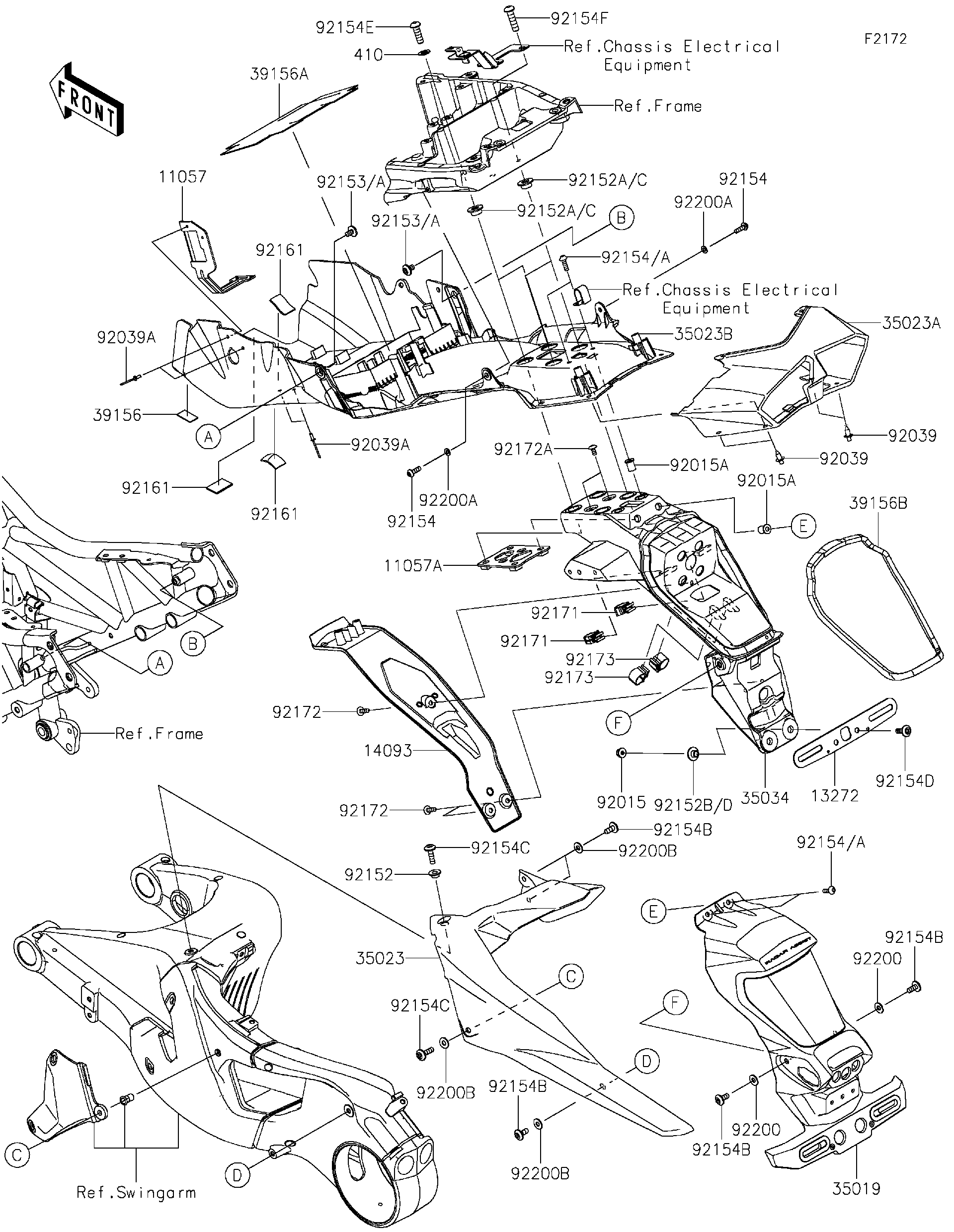 2022 Kawasaki Motorcycles Parts Viewer | SRS Motorsports