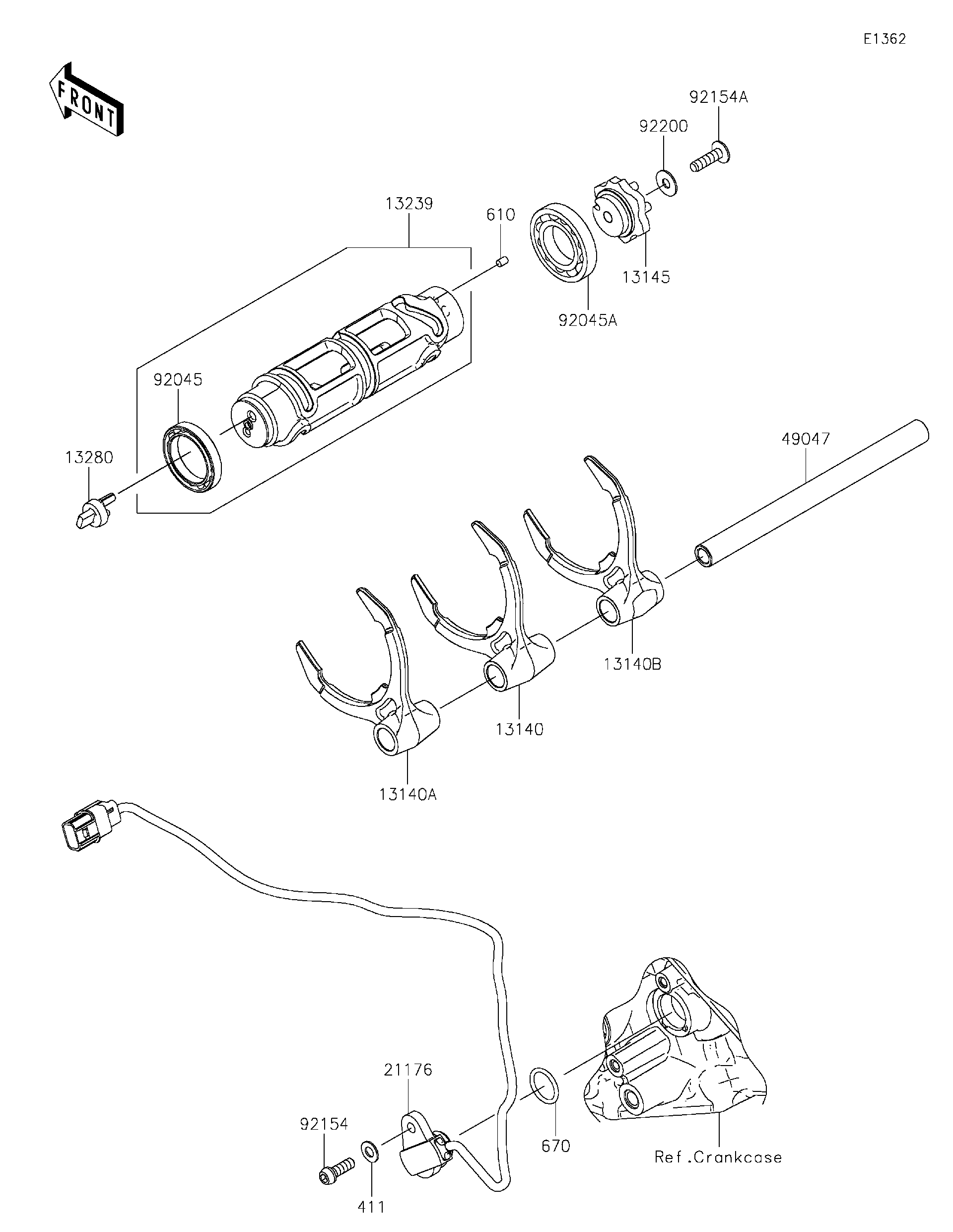 2023 Kawasaki Parts-Finder Diagrams | Texas Tractor Country