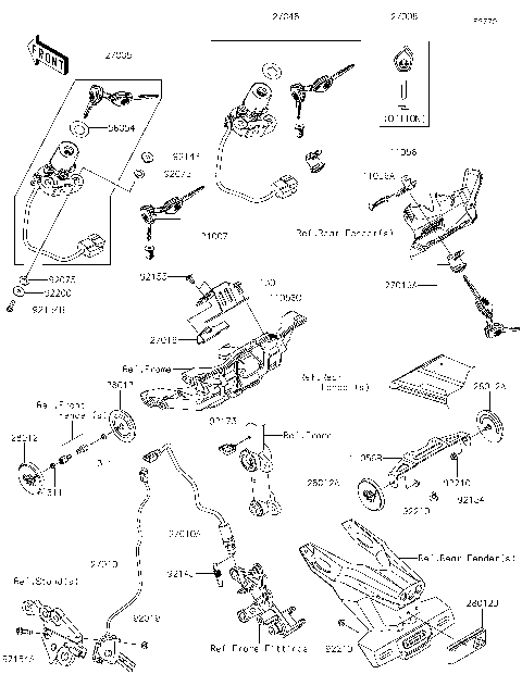 Ignition Switch/Locks/Reflectors