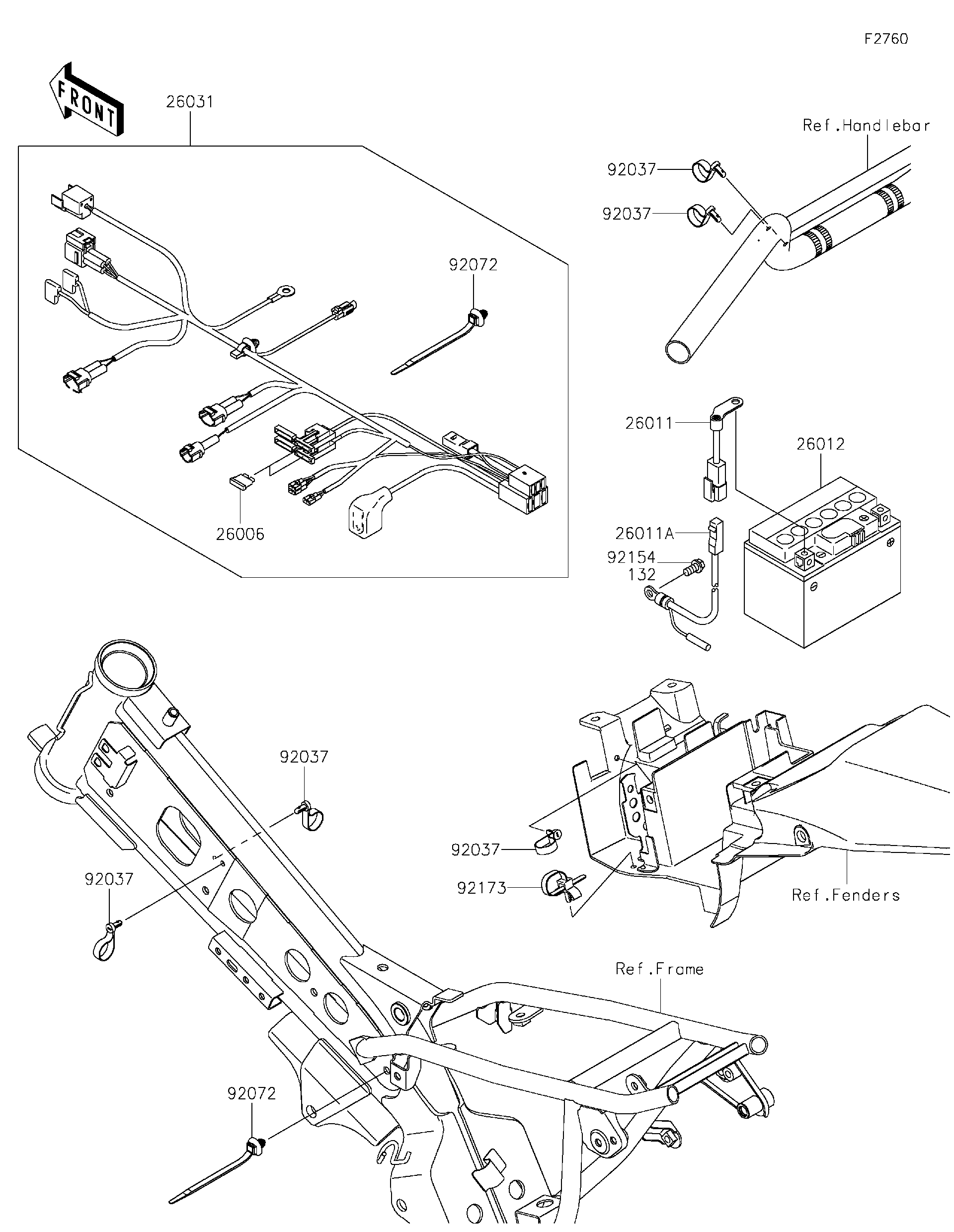 2023 Kawasaki Motorcycles Parts-Finder Diagrams | RJ Powersports