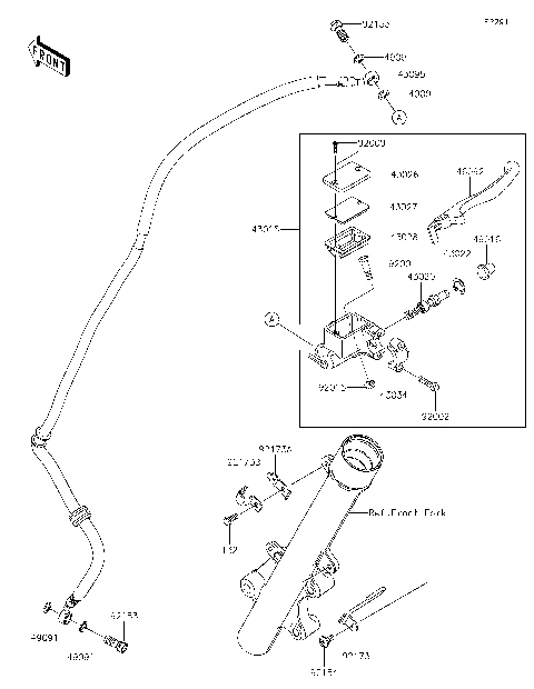 Front Master Cylinder