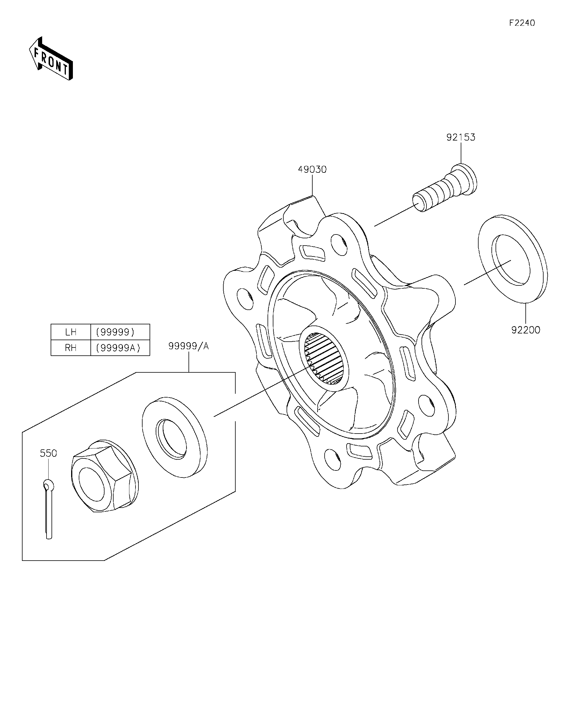 2024 Kawasaki Utility Vehicles Parts-Finder Diagrams | Mt