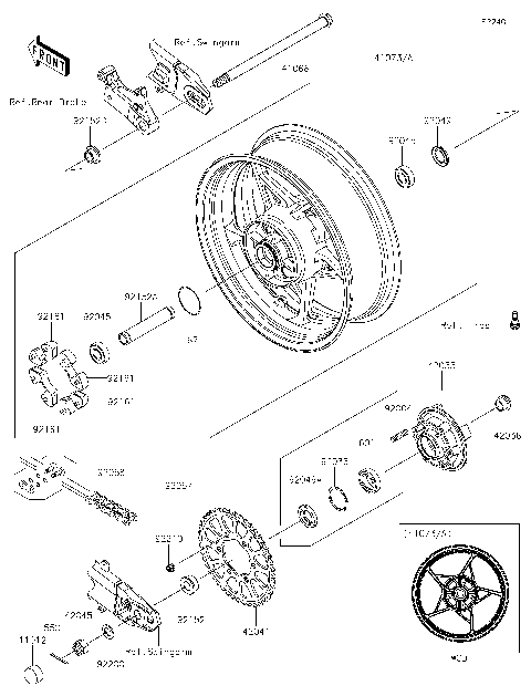 Rear Wheel/Chain