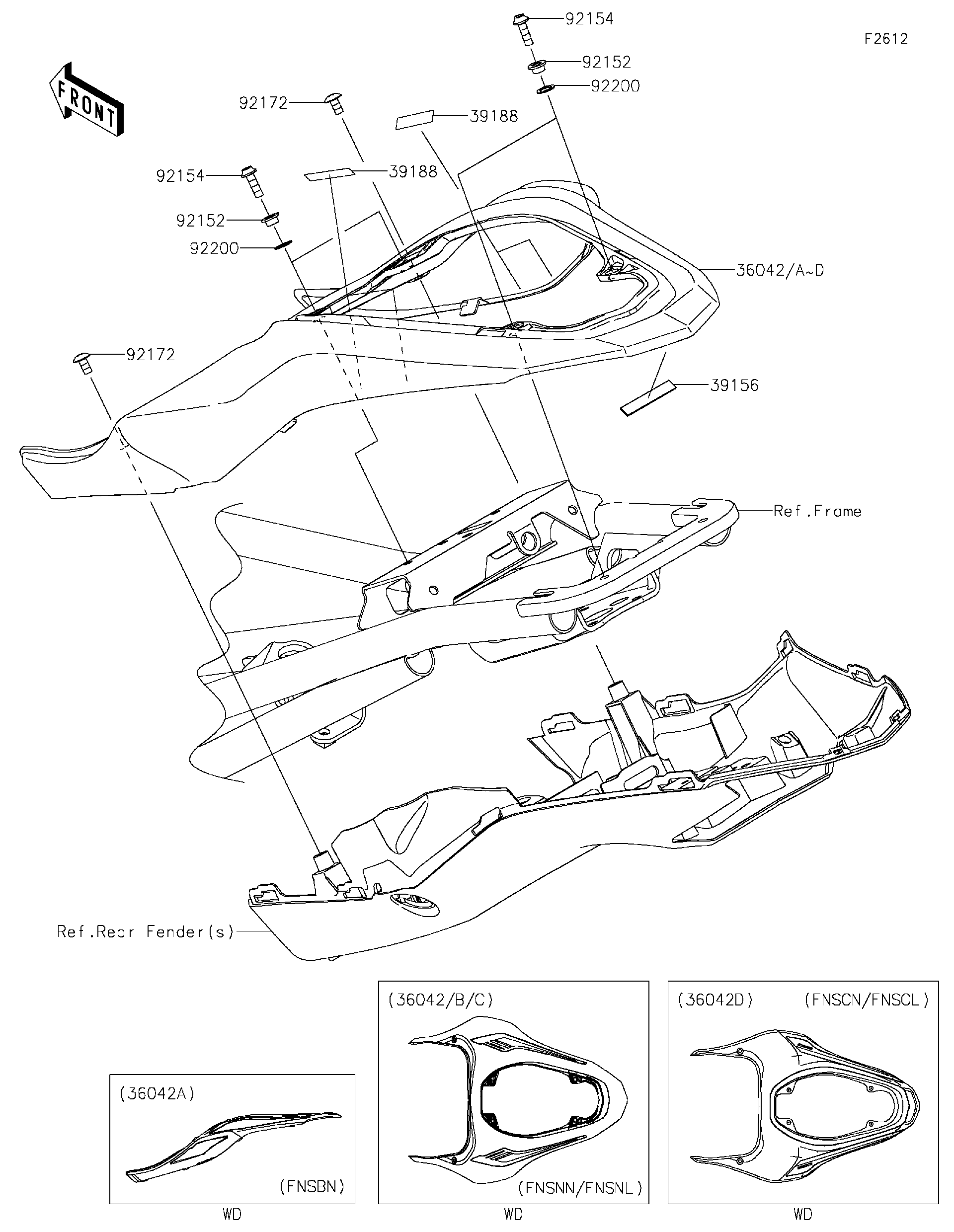 2022 Kawasaki Motorcycles Parts-Finder Diagrams | Team Motorsports