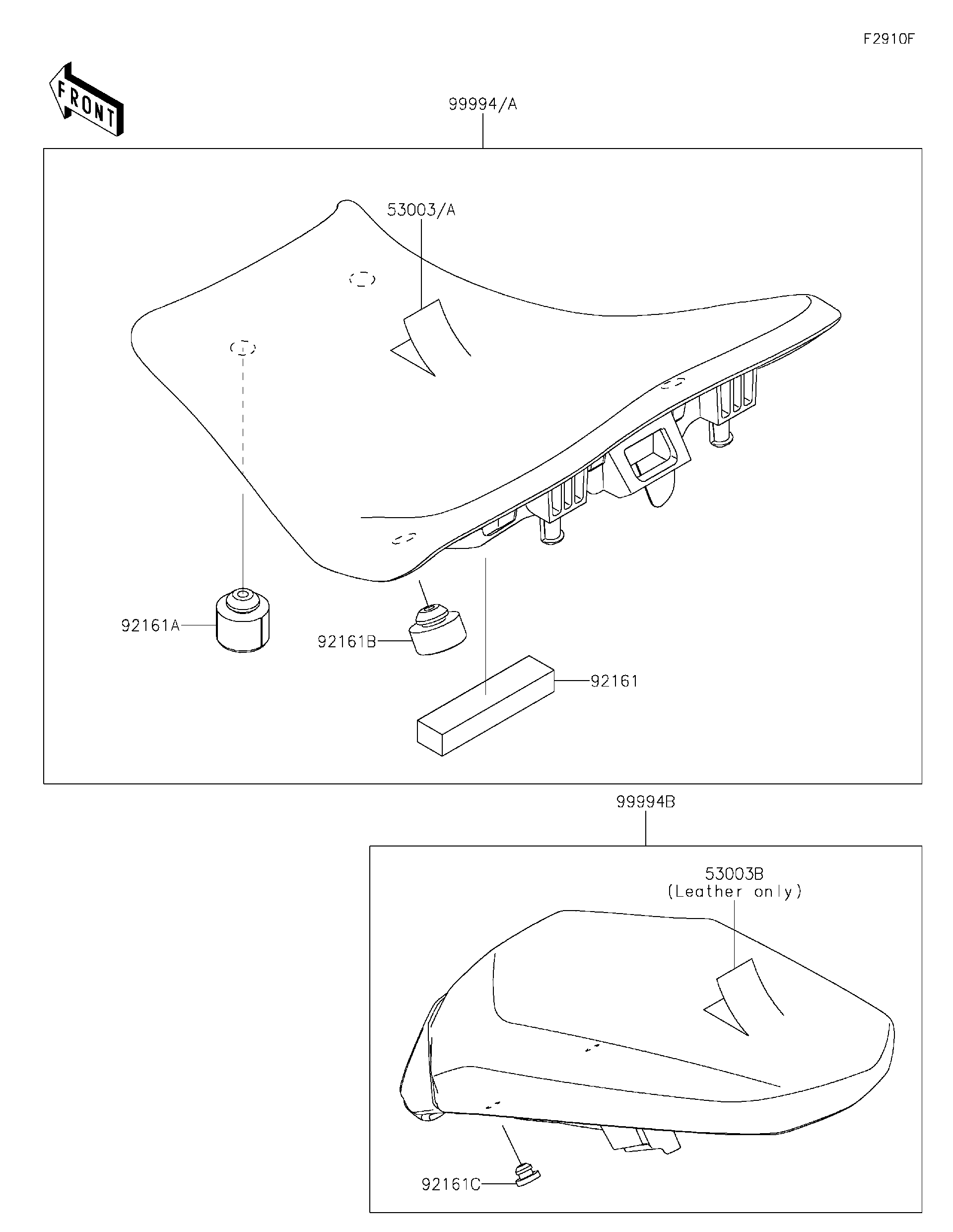 2022 Kawasaki Z900 (ZR900FNSNL) Accessory(Seat) Motorcycles