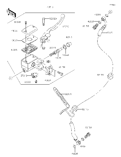 Front Master Cylinder